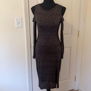 Long sleeve sweater dress